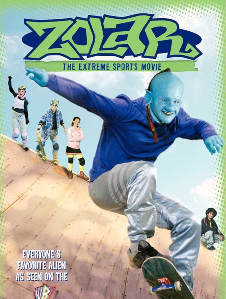 Zolar (2004) – The X-Games Alien with a Heart of Gold and Rubber Face –  mousebear comedy